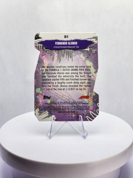 Fernando Alonso Chaos Die-Cut Purple 71/74