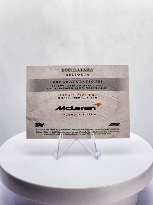 Oscar Piastri Reliquia 14/25