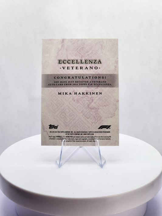Mika Hakkinen Veterano Auto Purple 03/25