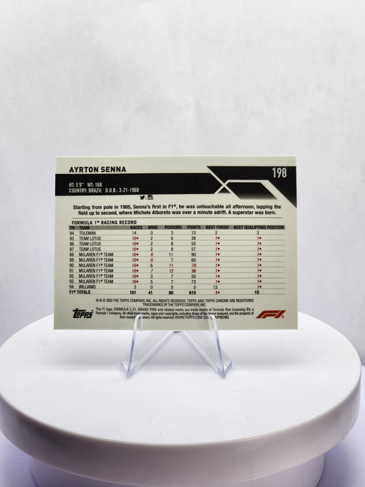 Ayrton Senna Image Variation Blue 47/99