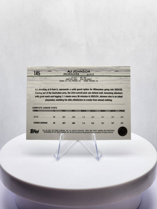 AJ Johnson Pink Speckle 61/350 RC