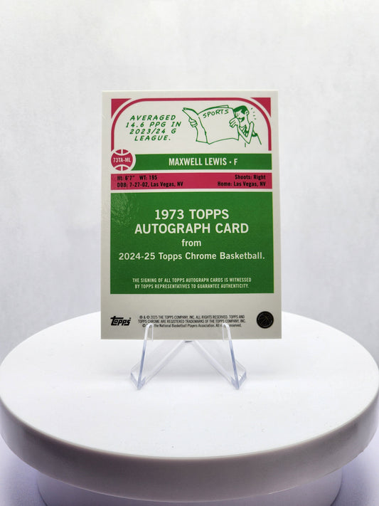 Maxwell Lewis 1973 Auto