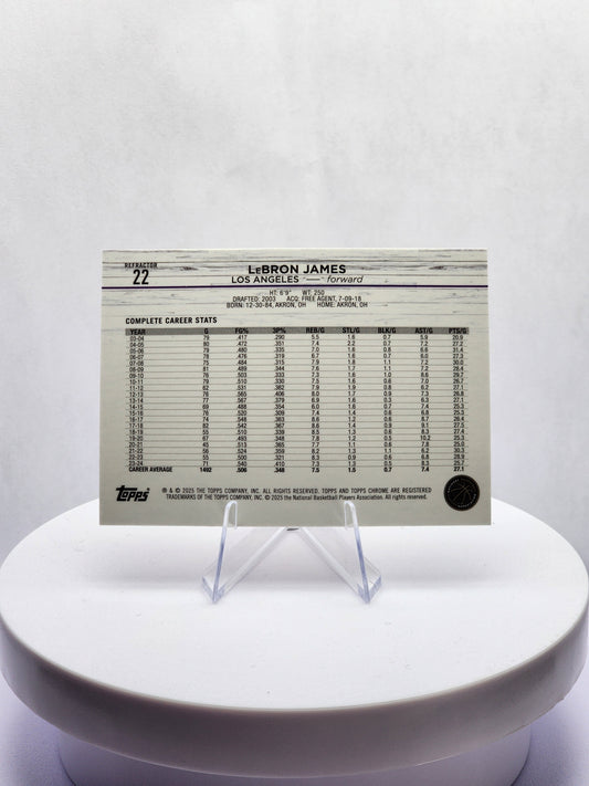 LeBron James Refractor