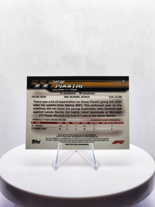 Oscar Piastri - Foil Portrait #8