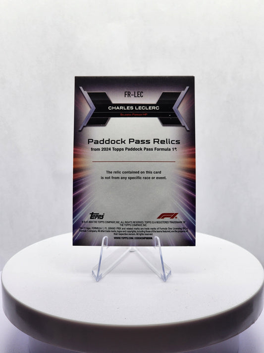 Charles Leclerc Relic - Black 10/10