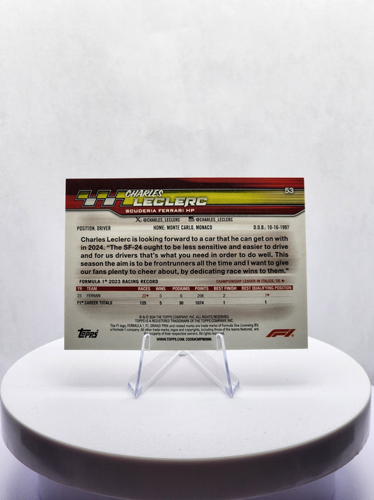 Charles Leclerc - Helmet Shot #53