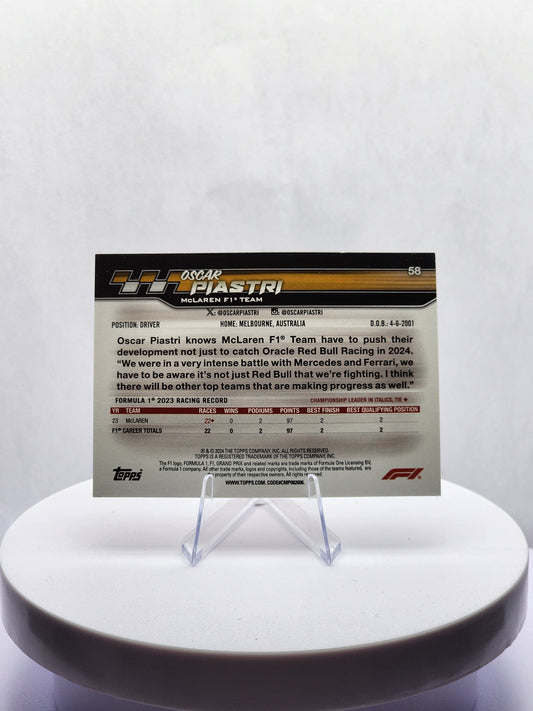 Oscar Piastri - Red Helmet Shot #58