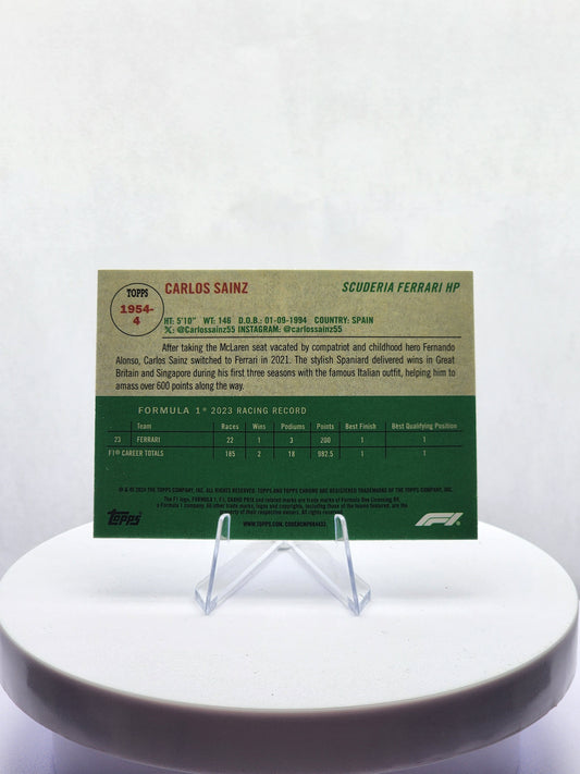 Carlos Sainz - 1954 Insert