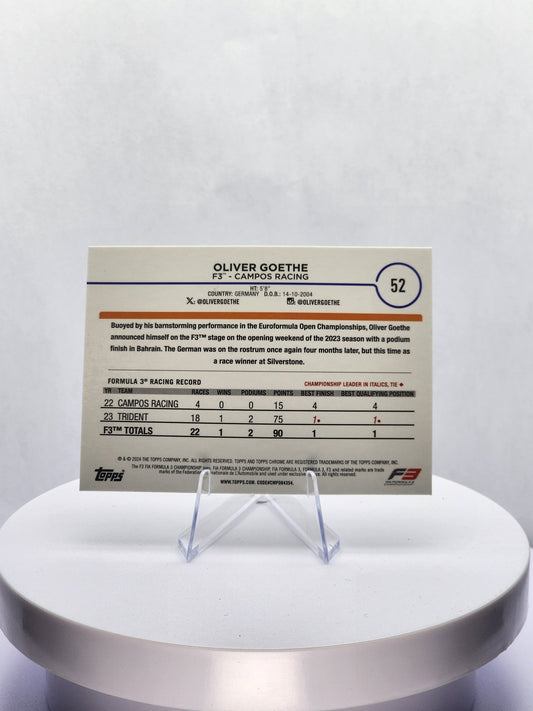 Oliver Goethe - Future Stars - Green 42/99