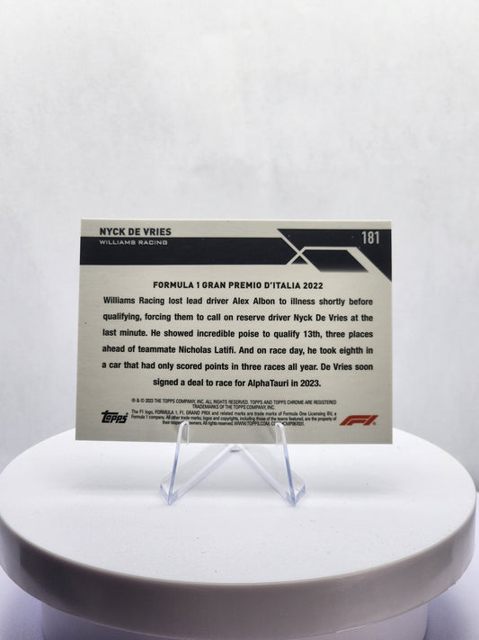 Nyck De Vries - DOTD Italy - B&W Checker