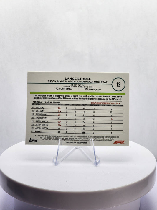 Lance Stroll - Portrait - Sepia Refractor