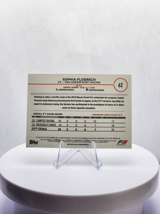 Sophia Floersch - Future Stars - Checker Flag