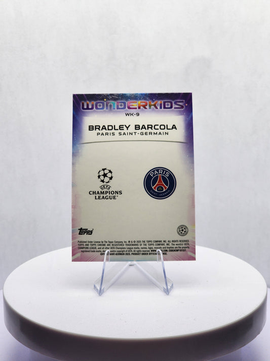 Bradley Barcola Wonderkids Insert