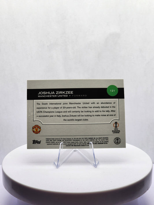 Joshua Zirkzee Magenta Lava Refractor 22/75