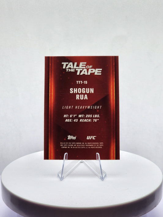 Shogun Rua - Tale of the Tape