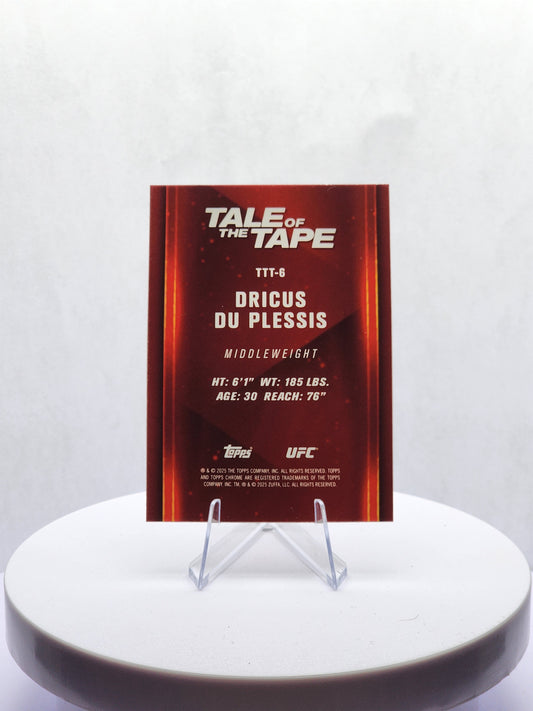 Dricus du Plessis - Tale of the Tape