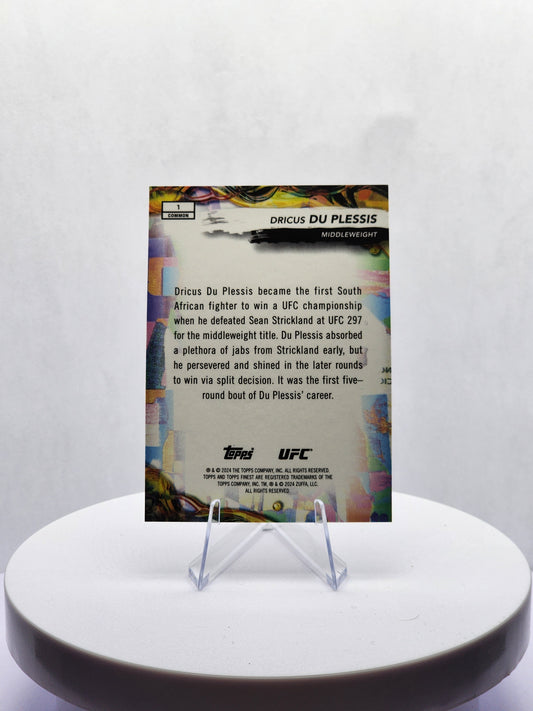 Dricus du Plessis - Black Refractor - 3/25