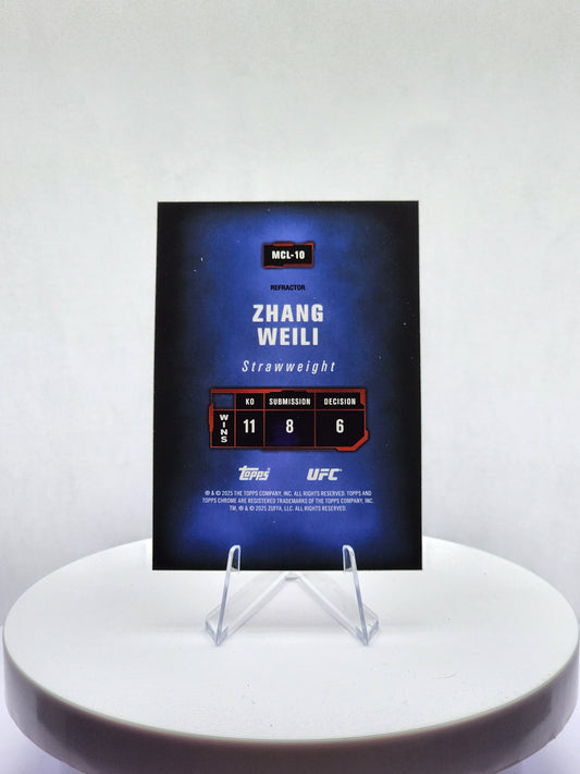 Zhang Weili - Mission Control Insert