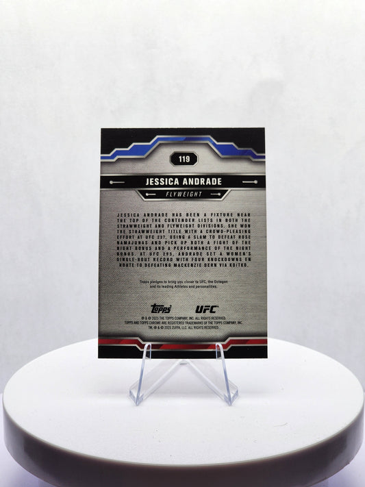 Jessica Andrade - Red/Blue Refractor #119