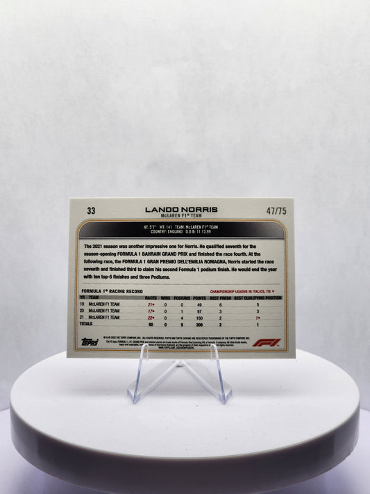 Lando Norris - Pink Portrait - 47/75