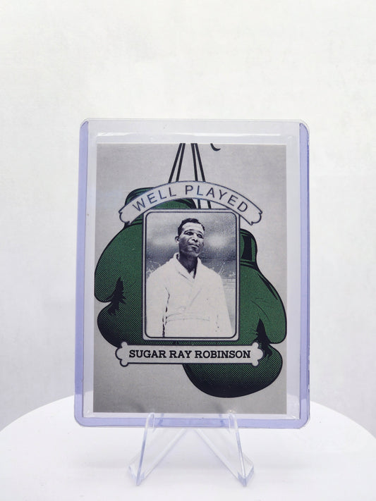 Sugar Ray Robinson Well Played Green 09/19