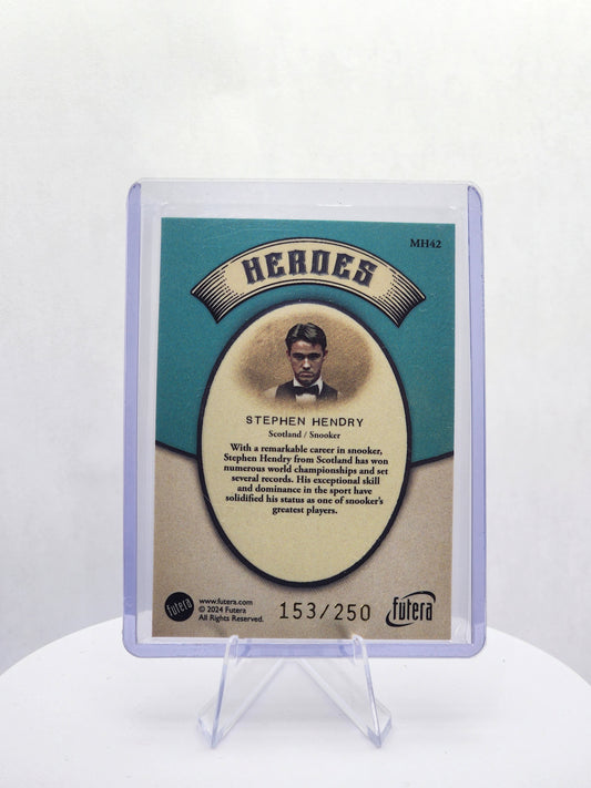 Stephen Hendry Heroes Aqua 153/250