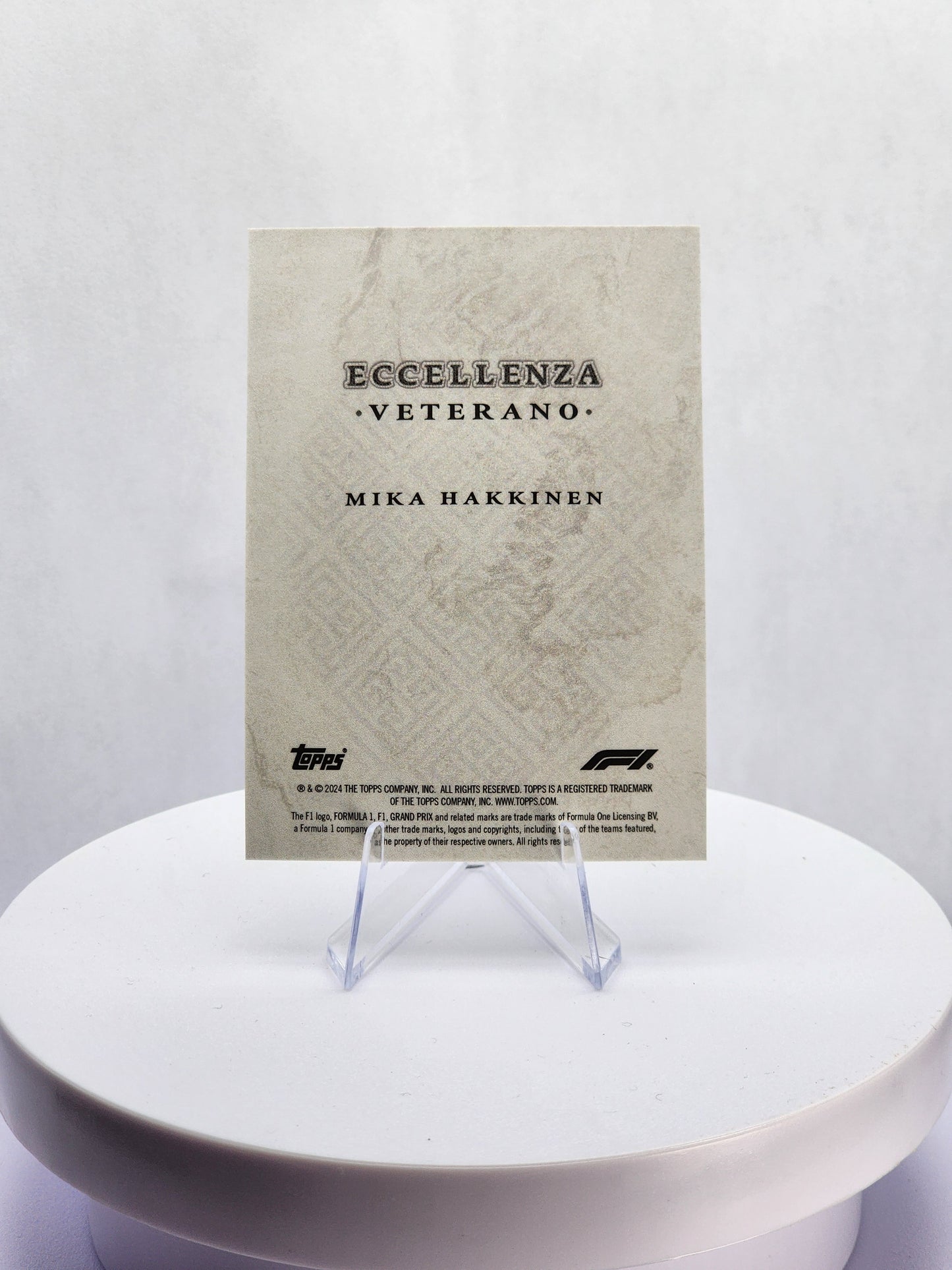 Mika Hakkinen Veterano