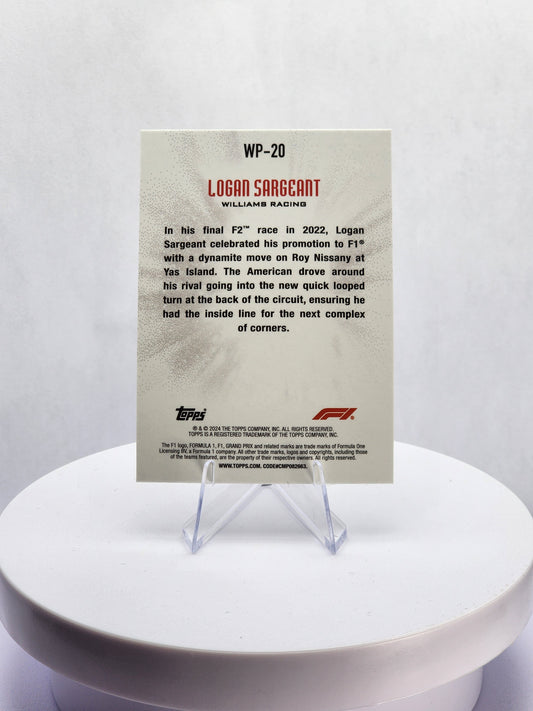 Logan Sargeant Warp Speed