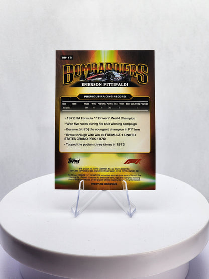 Emerson Fittipaldi Bombardiers