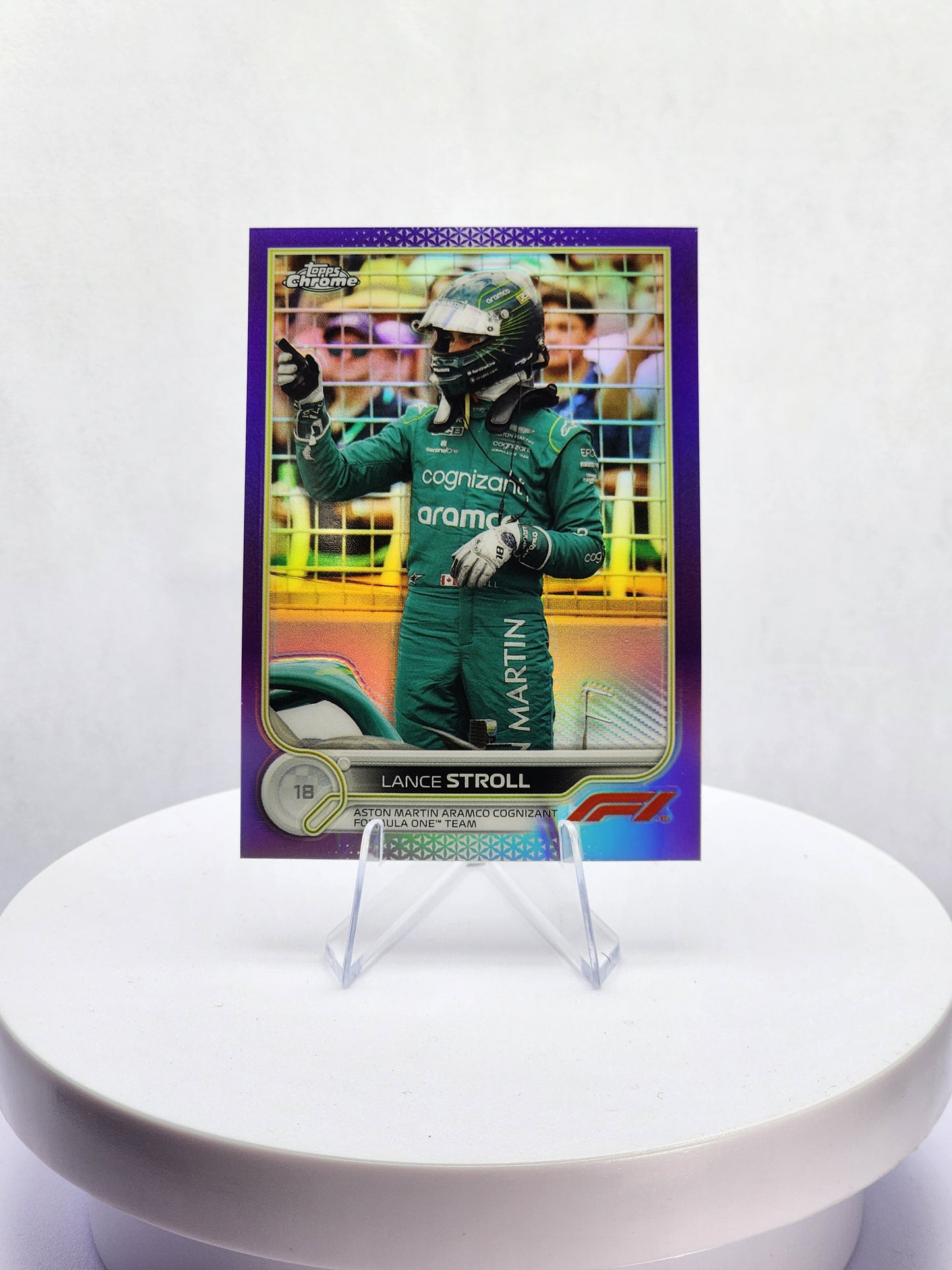 Lance Stroll Gold/Purple