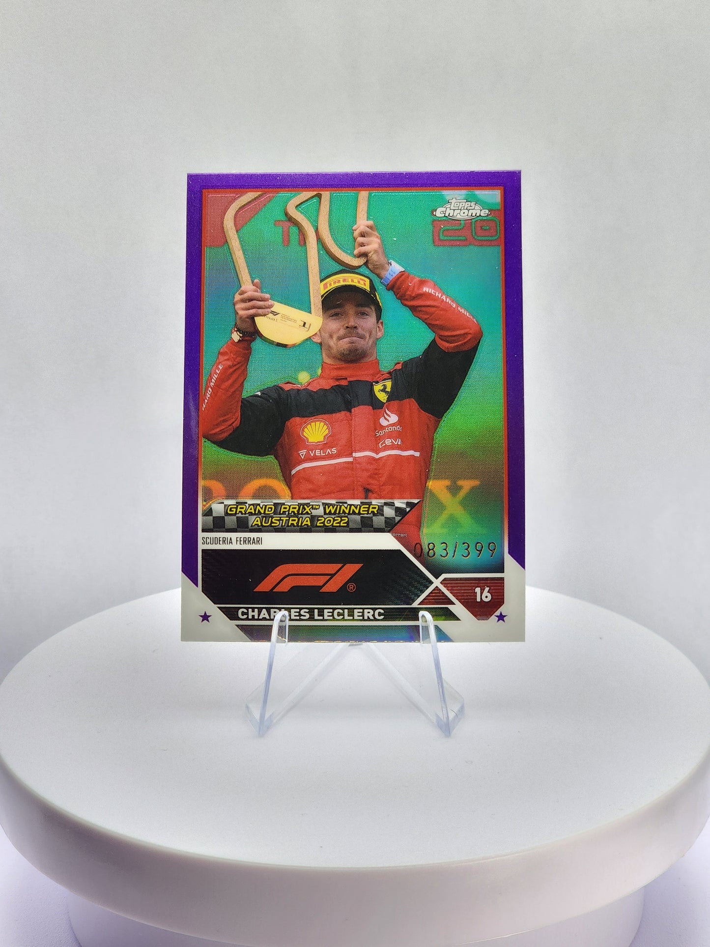 Charles Leclerc GP Winner Austria Purple 83/399