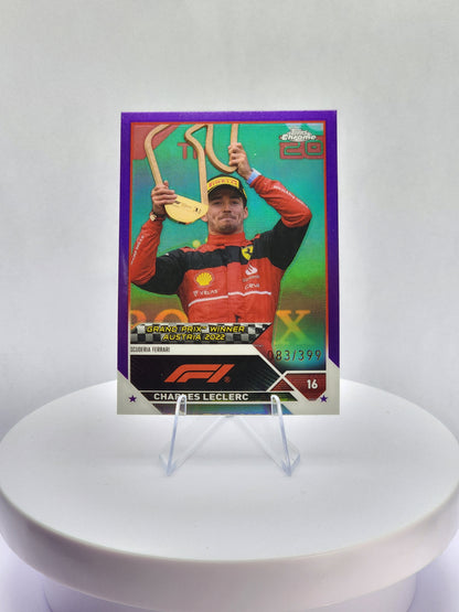 Charles Leclerc GP Winner Austria Purple 83/399