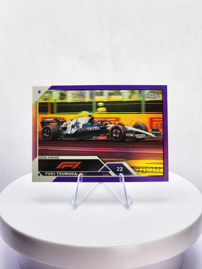 Yuki Tsunoda Car Image Purple 235/399