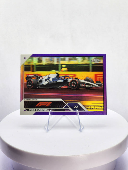 Yuki Tsunoda Car Image Purple 235/399
