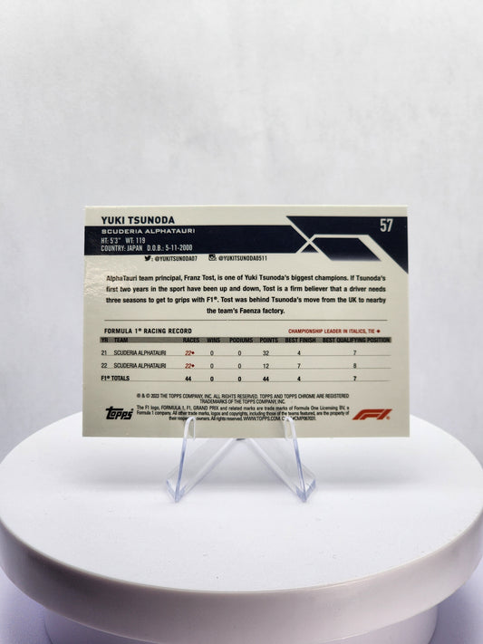 Yuki Tsunoda Car Image Purple 235/399