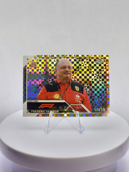 Frederic Vasseur Gold Checker 01/50