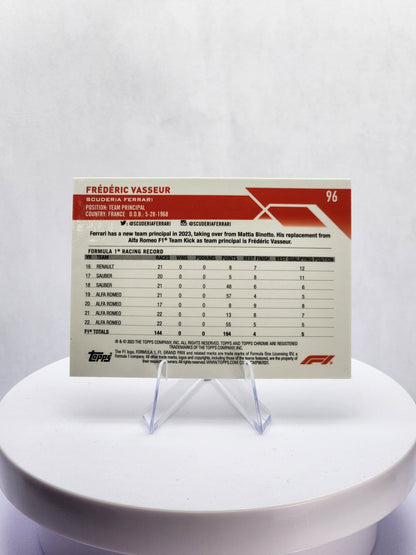 Frederic Vasseur Gold Checker 01/50