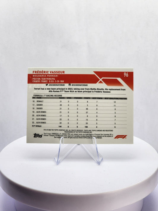 Frederic Vasseur Gold Checker 01/50