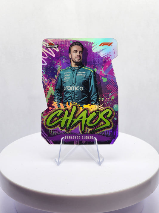 Fernando Alonso Chaos Die-Cut Purple 71/74