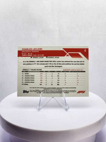 Charles Leclerc Purple Checker 89/199