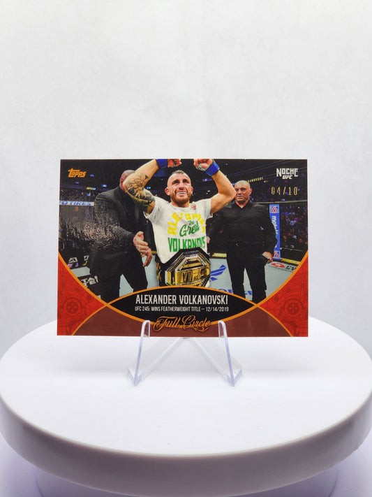 Alexander Volkanovski Full Circle Red 04/10