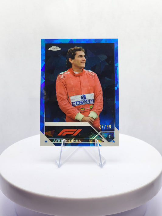 Ayrton Senna Image Variation Blue 47/99