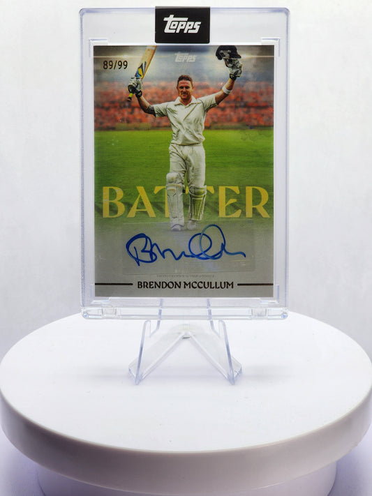 Brendon McCullum Auto 89/99