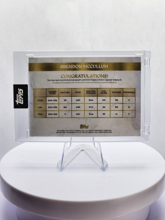 Brendon McCullum Auto 89/99