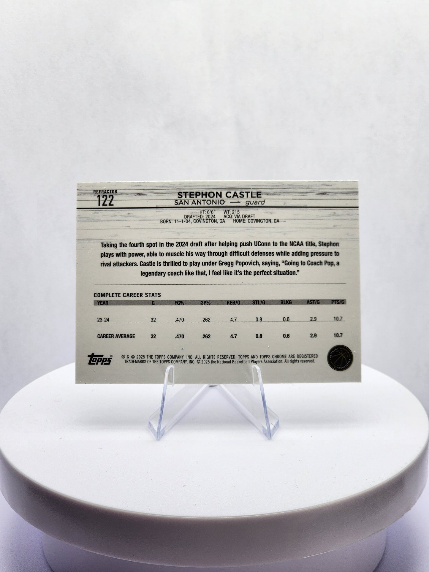 Stephon Castle Refractor RC