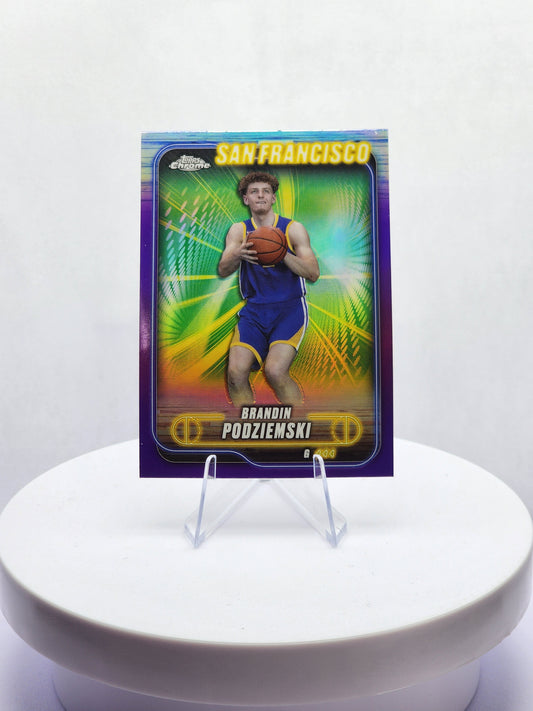 Brandon Podziemski Purple Refractor