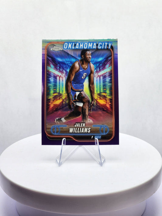 Jalen Williams Purple Refractor