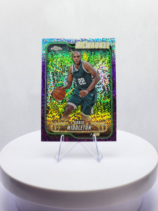 Khris Middleton Purple Speckle 236/299