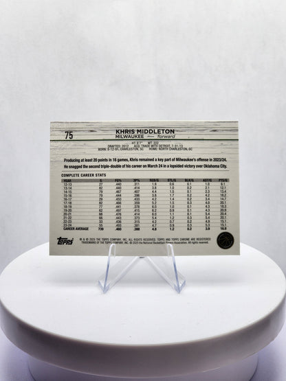 Khris Middleton Purple Speckle 236/299