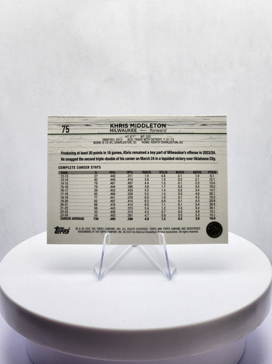 Khris Middleton Purple Speckle 236/299